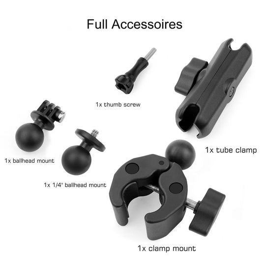 Supporto per morsetto fotocamera per GoPro