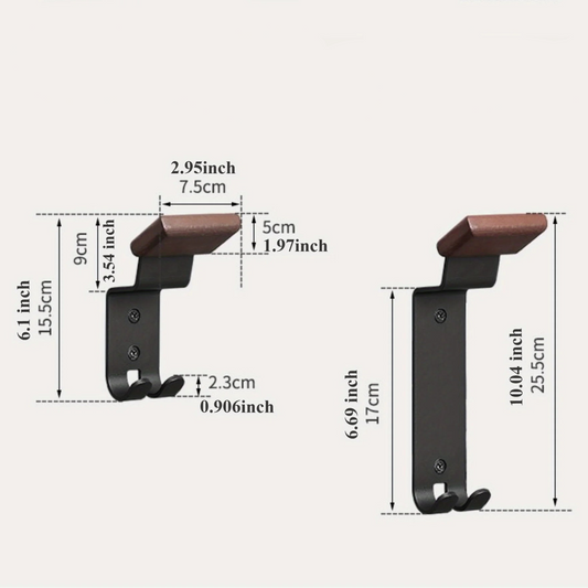 Supporto per pareti con portapacroio