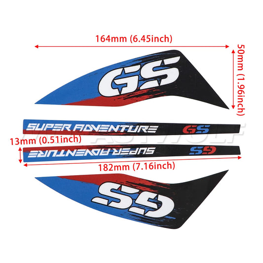 GS Super Adventure Handguard Decal Kit