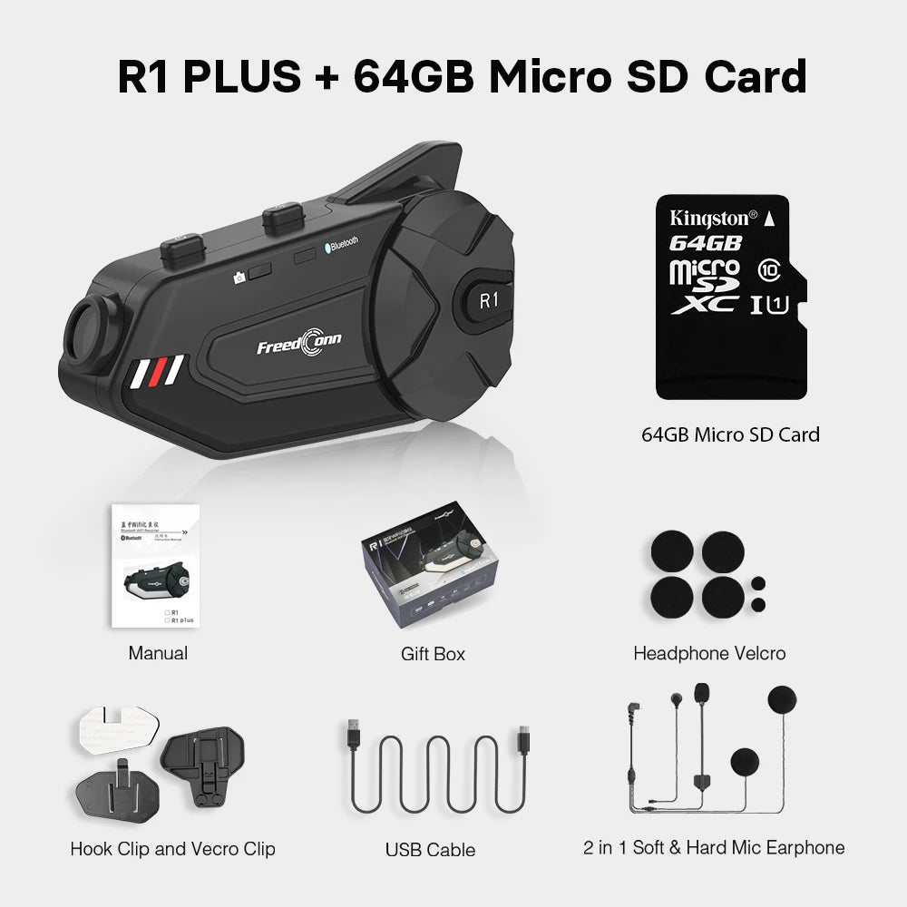 Motorcycle Helmet Bluetooth Intercom