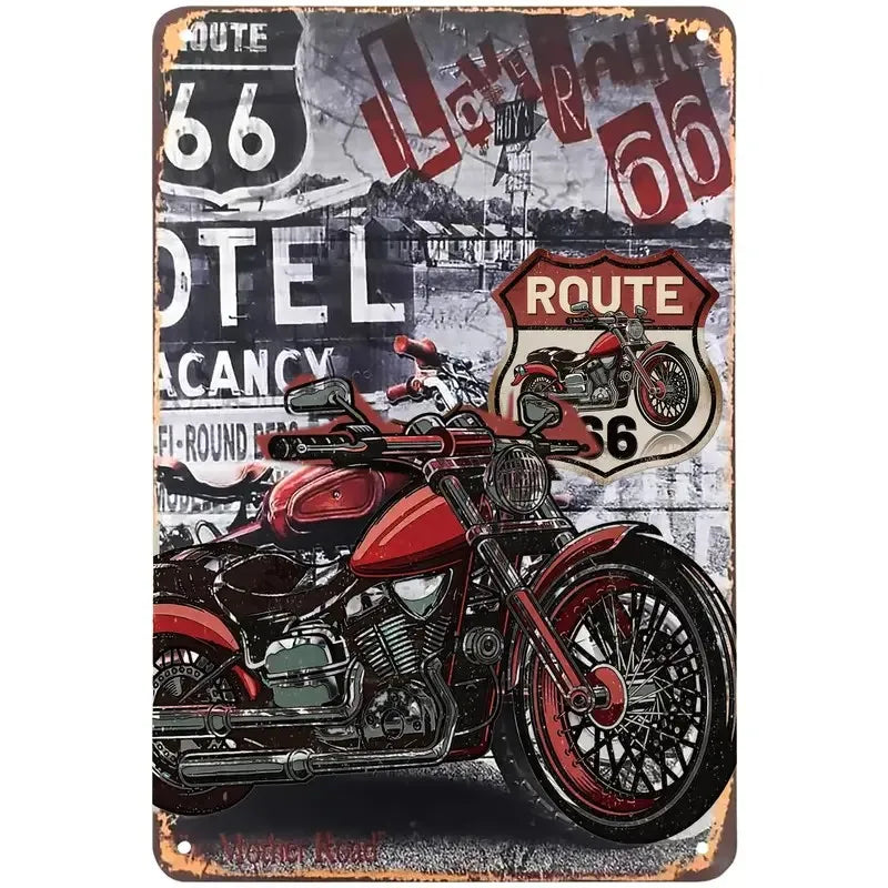 Vintage American Garage Wanddekoration