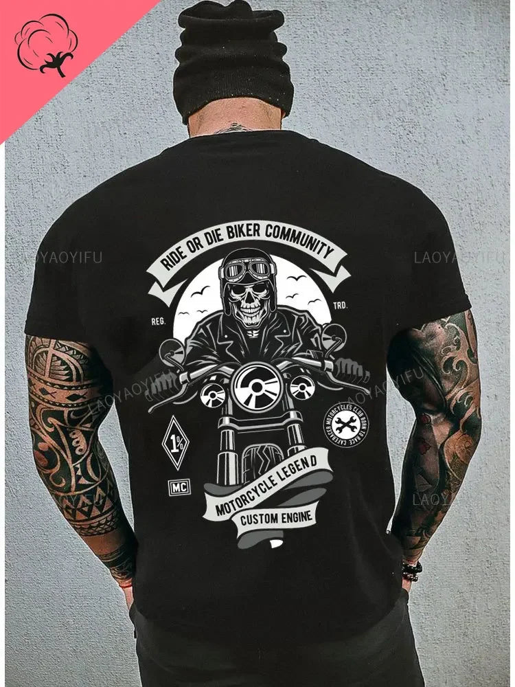 Old Biker & Live to Ride Shirts