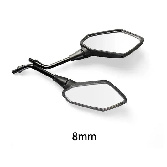 2Pcs/Pair 8mm 10mm Motorcycle Mirror