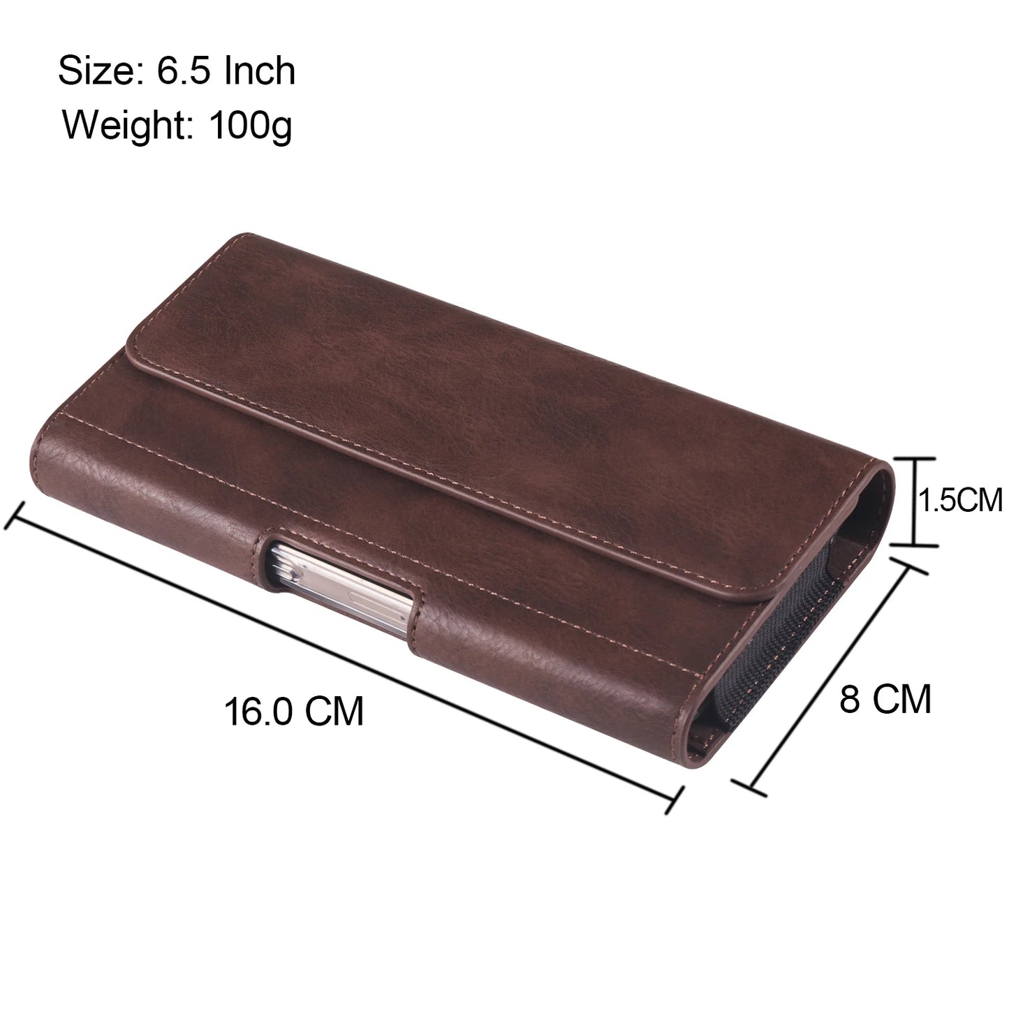 Leather Belt Clip Phone Case