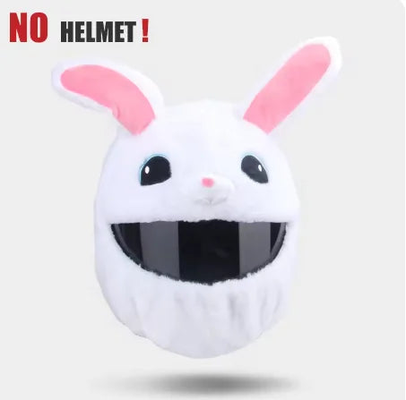 Full Helmet Cover Cartoon Plush