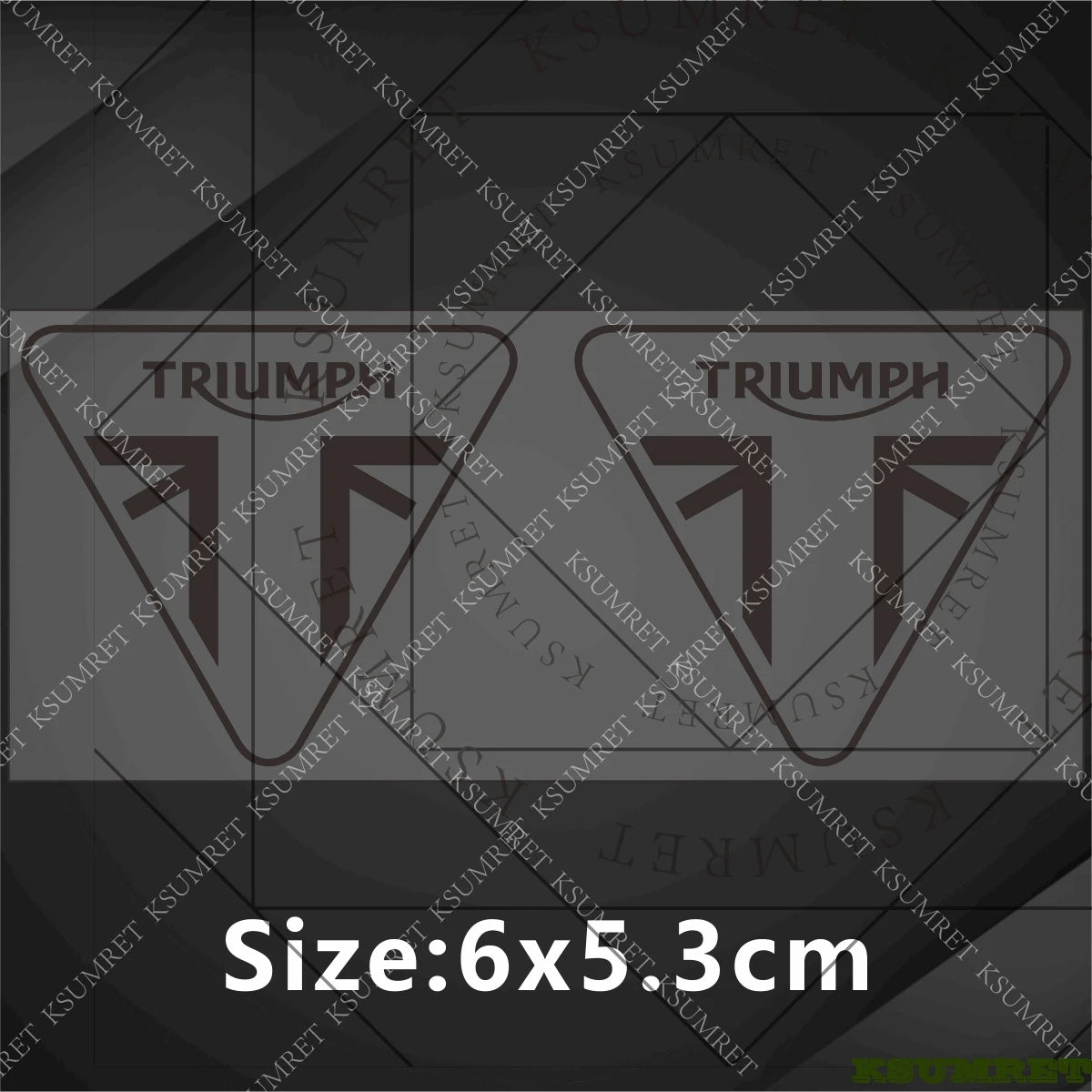 สติ๊กเกอร์โลโก้ Triumph