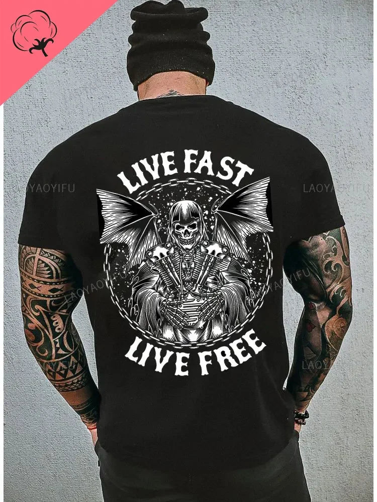Old Biker & Live to Ride Shirts