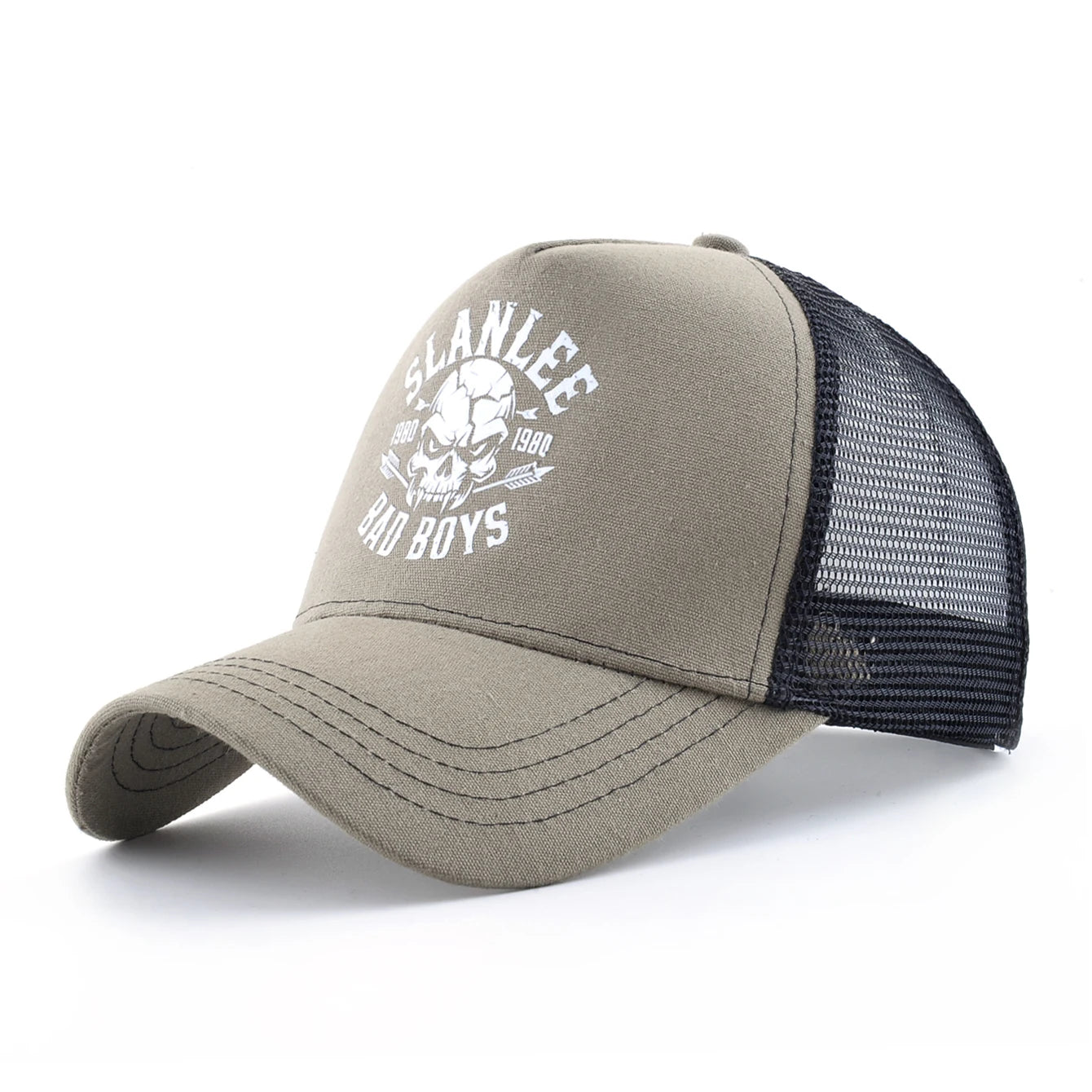 Skull Summer Cap for Motorcyclist
