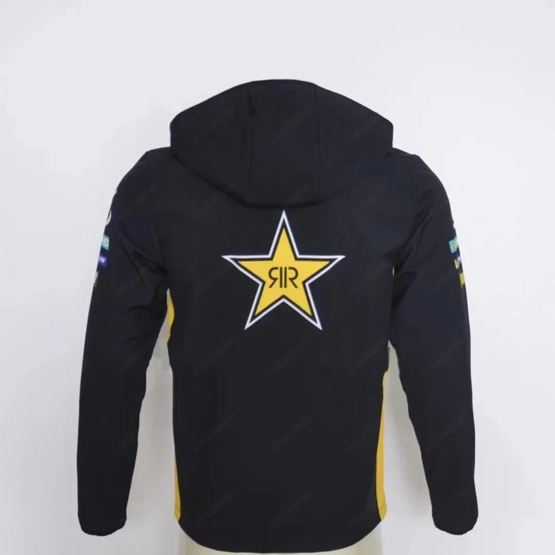 Motocross Zip Fleece Racing Jacket