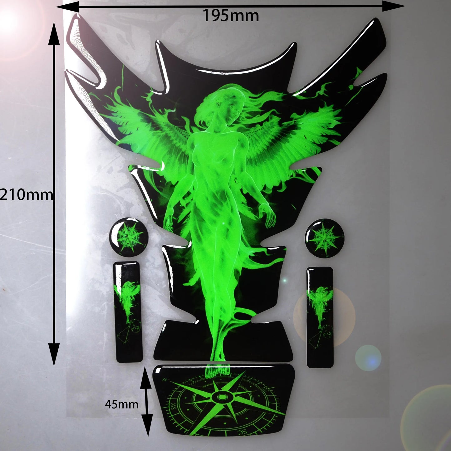 Motorcycle Universal Tankpad 3D