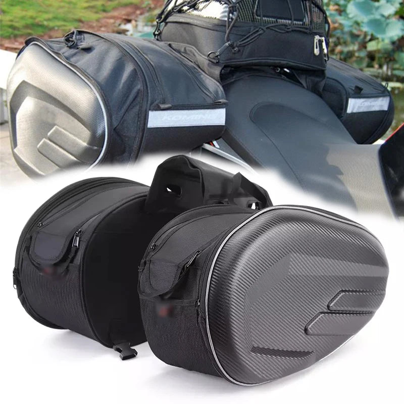 2PCS Universal Fit Motorcycle Travel Bags