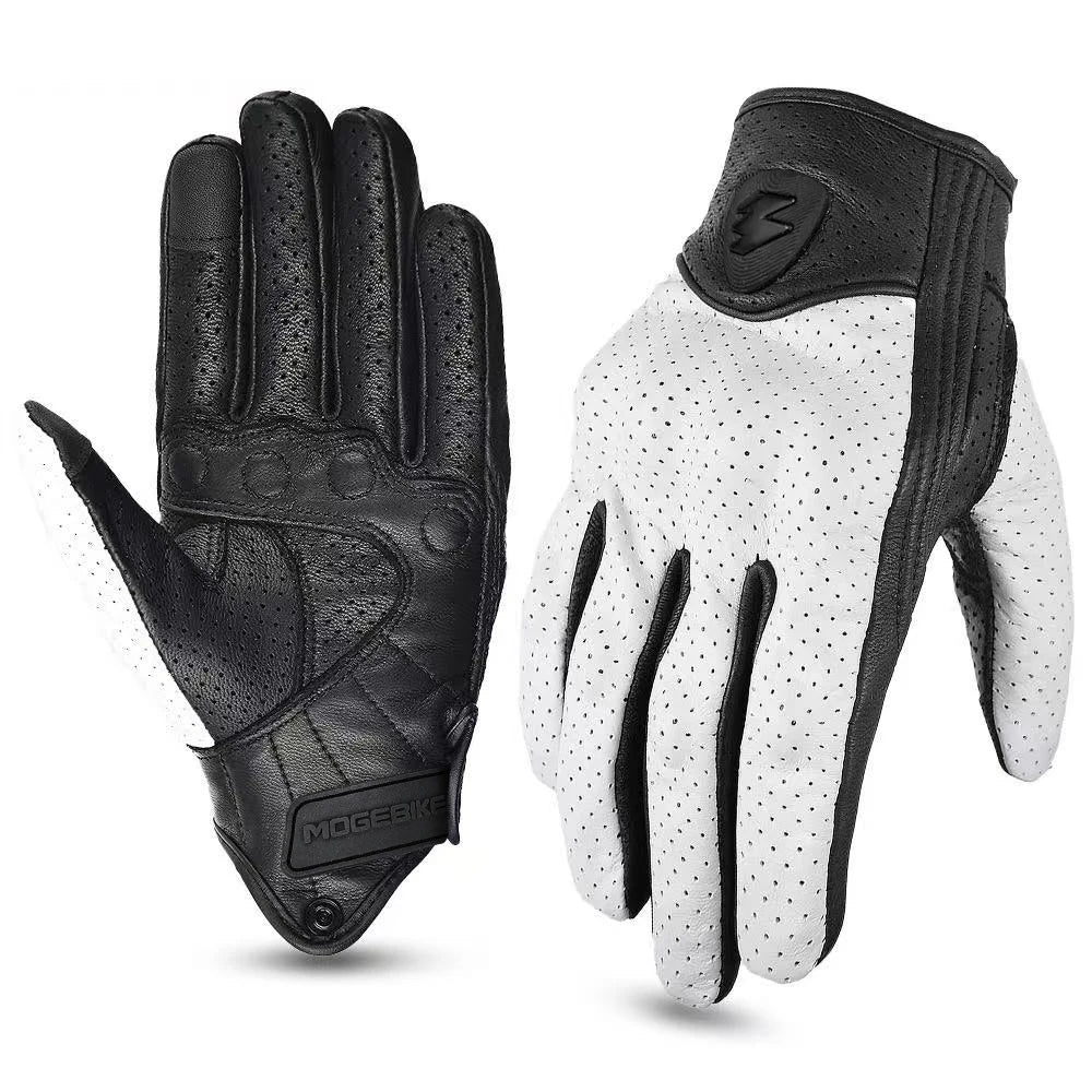 Motorcycle Leather Gloves