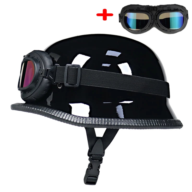 Motorcycle Helmet Retro Goggles