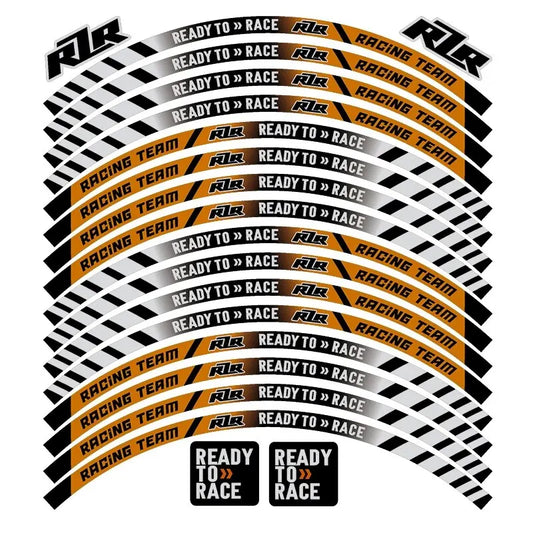 Ready to Race Wheel Sticker