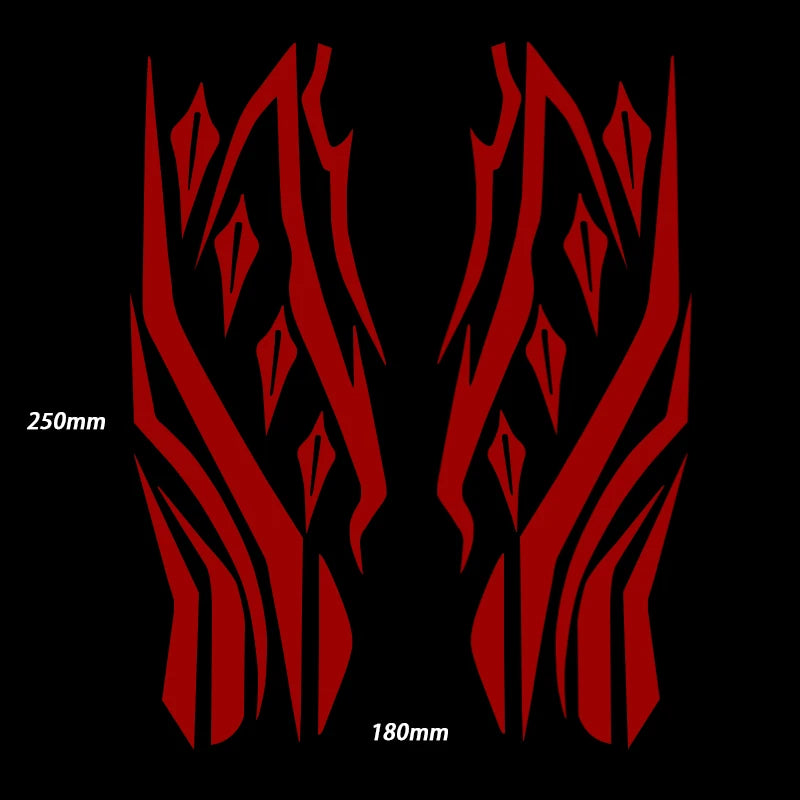Motorcycle Helmet Vinyl Sticker