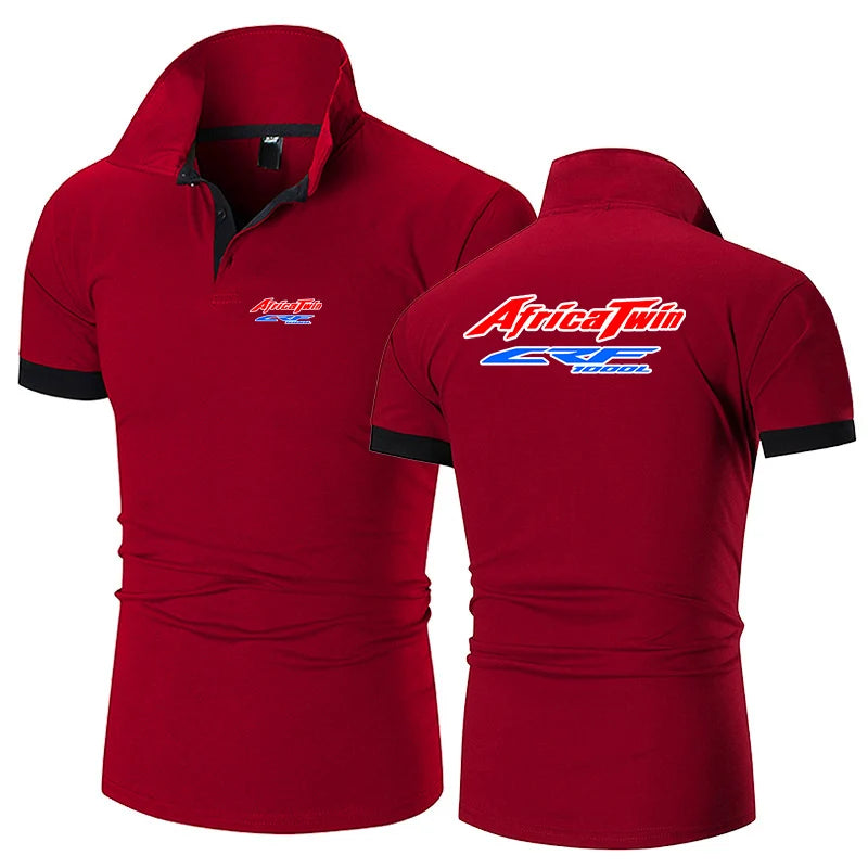 Africa Twin Cotton Polo