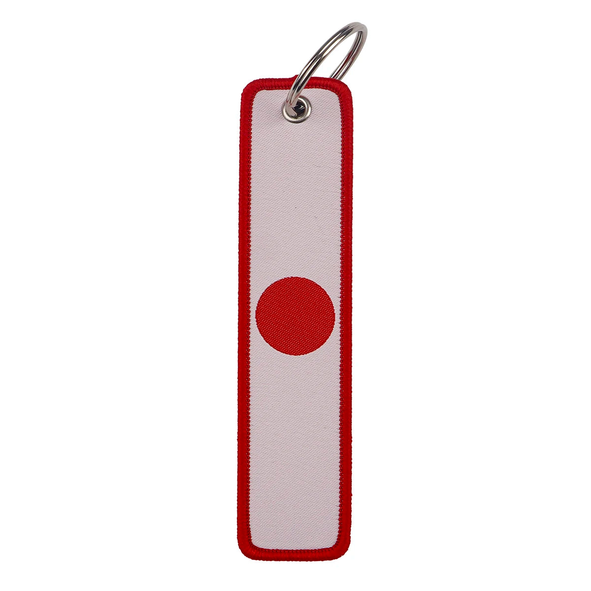 National Flag Fabric Keychain