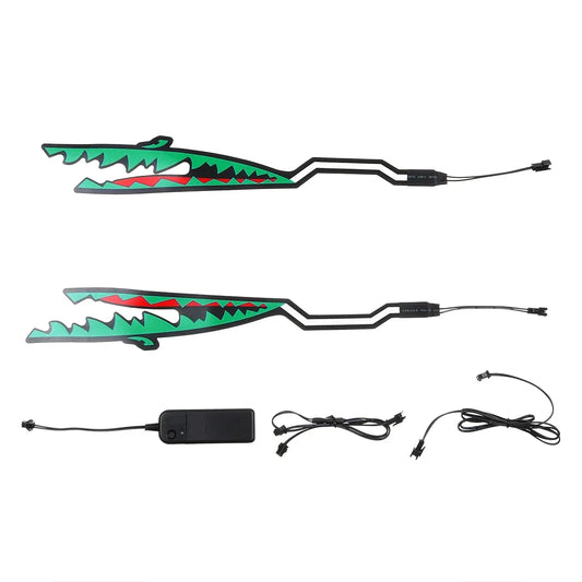 2 في 1 LED LED Night Shark Helmet