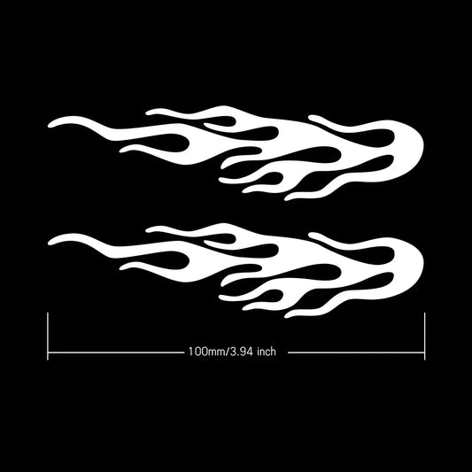 2 قطعة/المجموعة ملصقات عاكسة