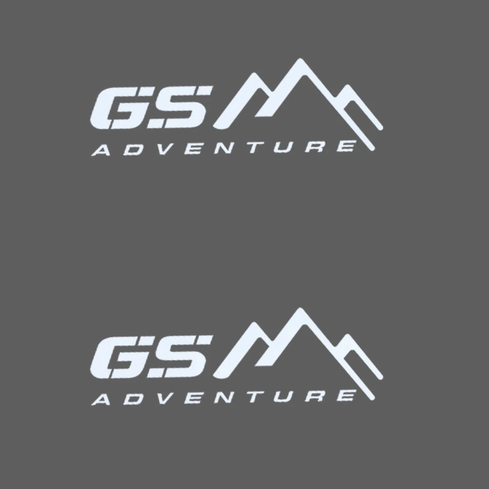 2PCS Adventure Reflector Sticker
