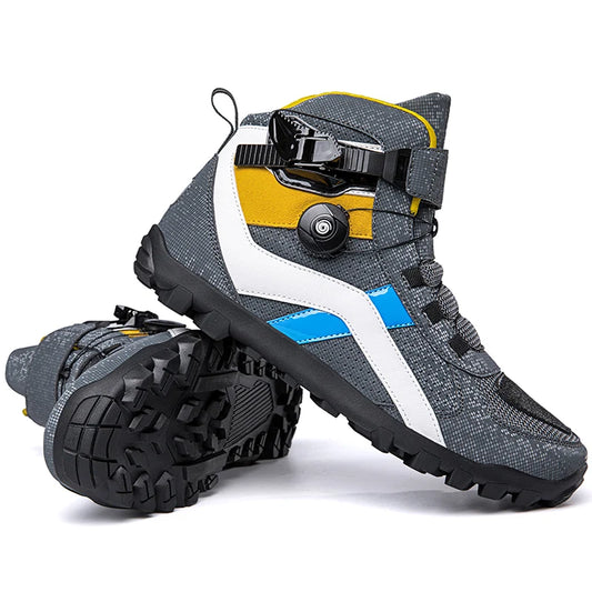 Bottes de moto décontractées pour hommes