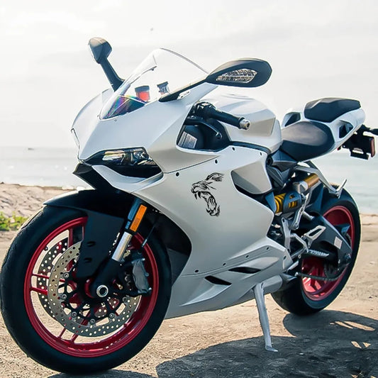 Pegatina de motocicleta tigre