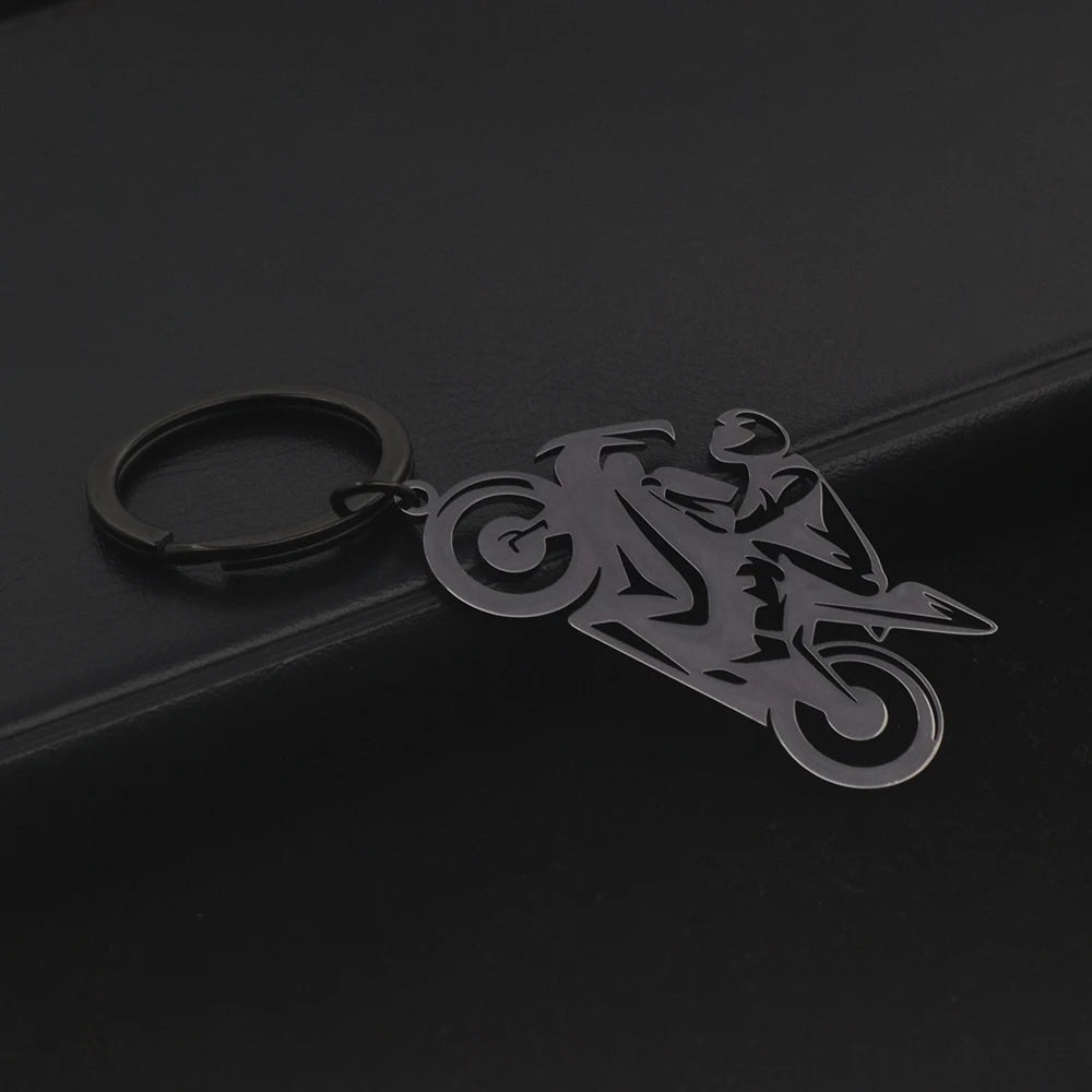 Mini Motorcycle Keyring