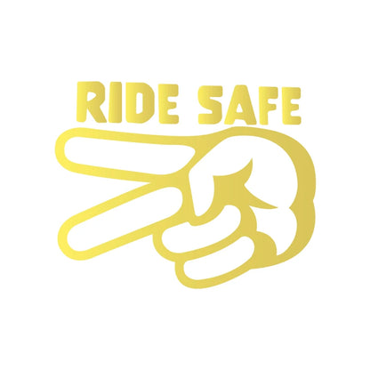 Ride Safe Motorcycle Decal 