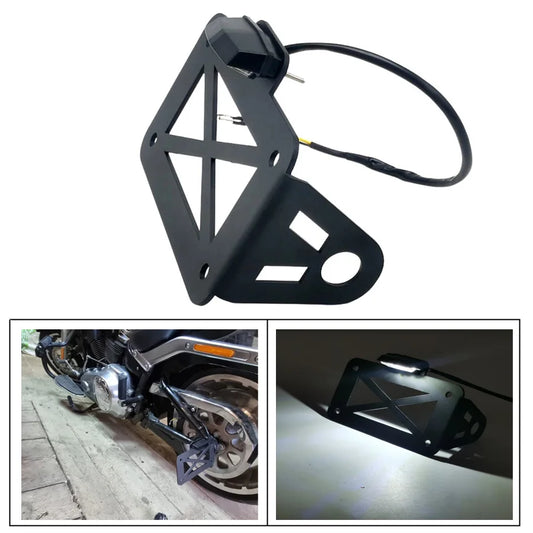 License Plate Holder Bracket with LED 