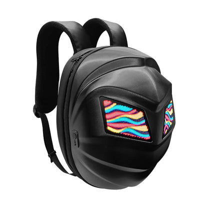 Bluetooth Control LED Eyes Motorcycle Backpack