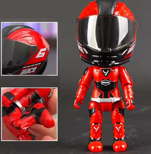 Alloy Motorbike Helmet 