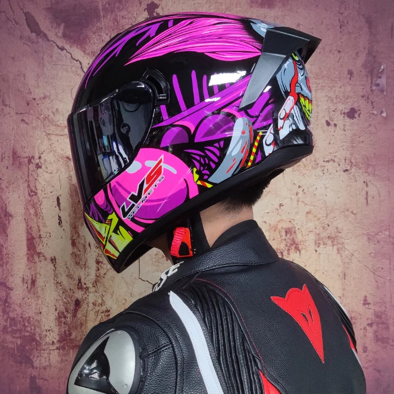 Double Visor Motorcycle Helmet 