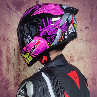 Double Visor Motorcycle Helmet 