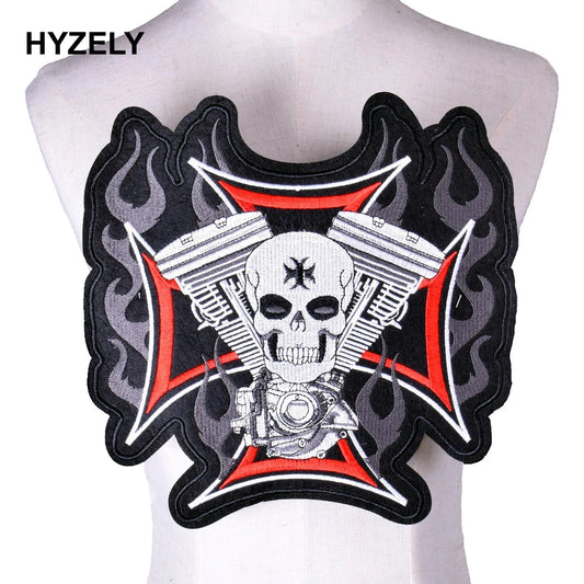 Punk Embroidered Iron On Patches 