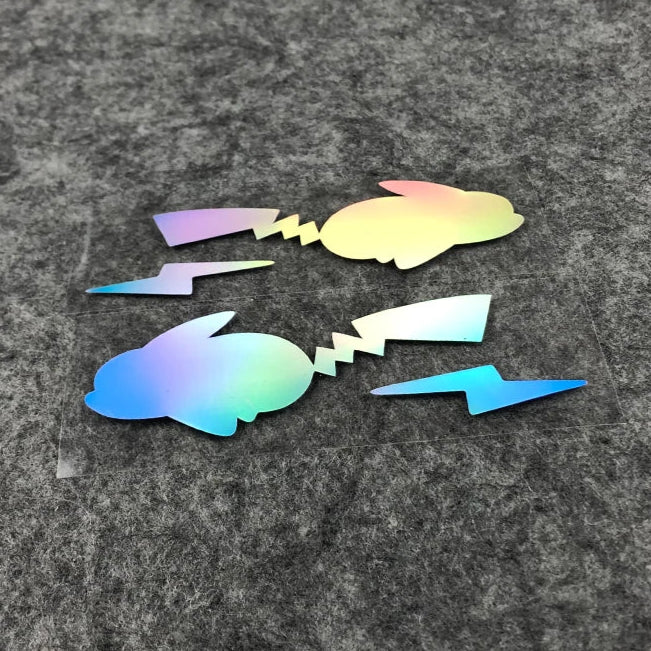 2Pcs Sticker for Helmets