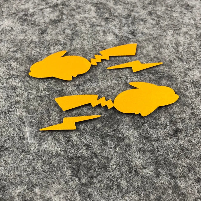 2Pcs Sticker for Helmets