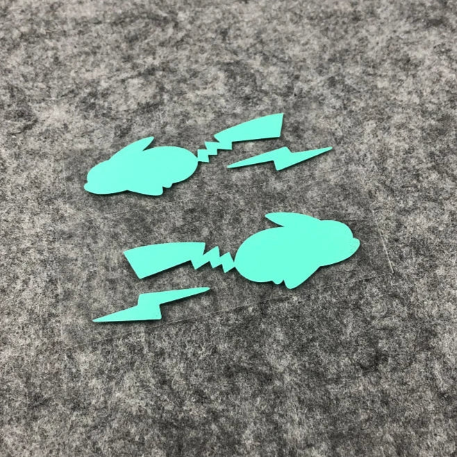 2Pcs Sticker for Helmets