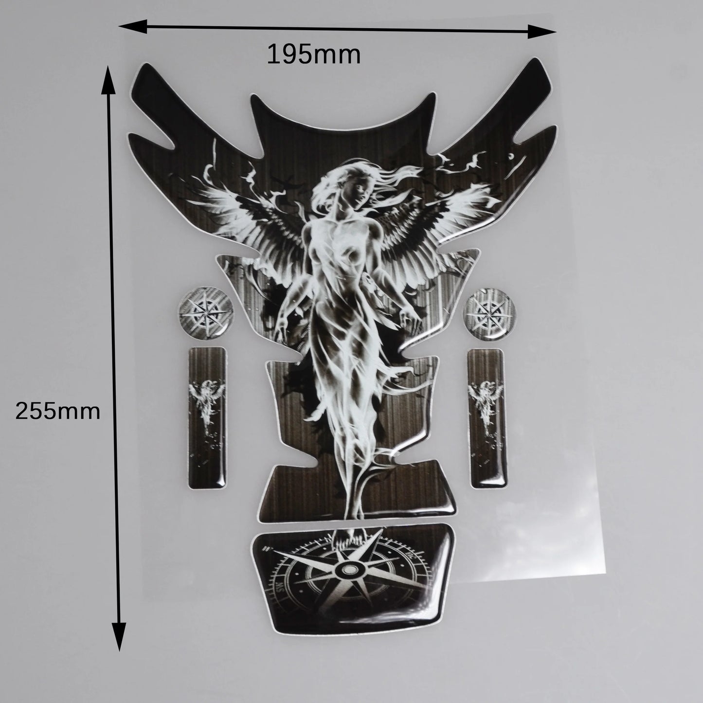 Motorcycle Universal Tankpad 3D