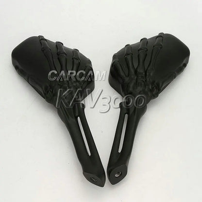 Skeleton Hand Motorcycle Mirrors