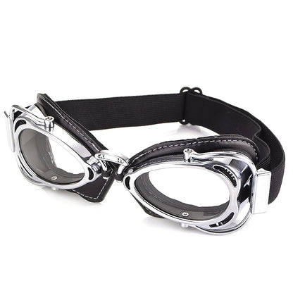 Occhiali da moto retrò 