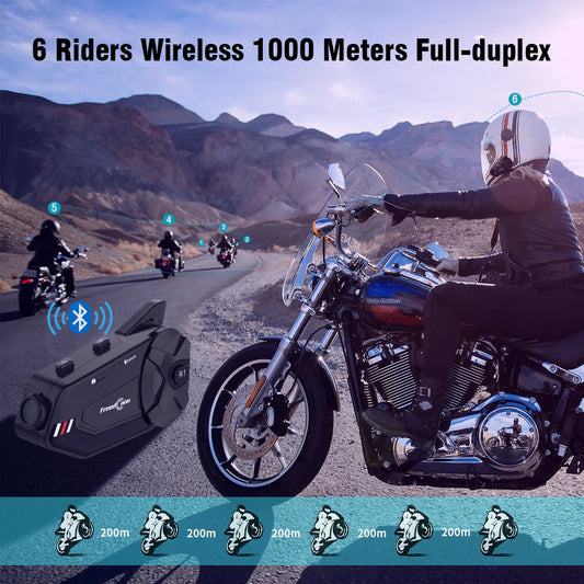 Motorcycle Helmet Bluetooth Intercom
