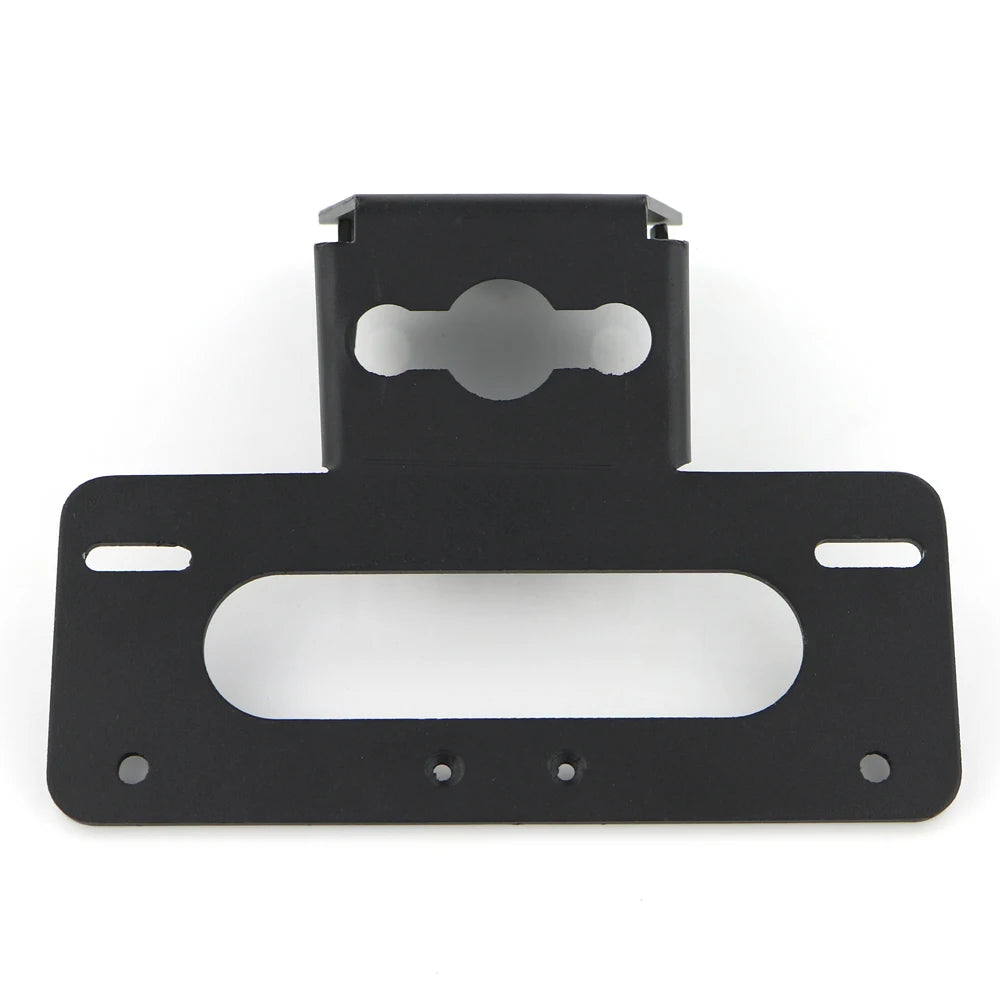 Motorcycle License Plate Holder with LED Light