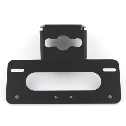 Motorcycle License Plate Holder with LED Light