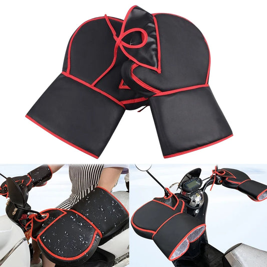 Fundas protectoras para manillar cálidas