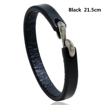Vintage Punk Genuine Leather Bracelet 