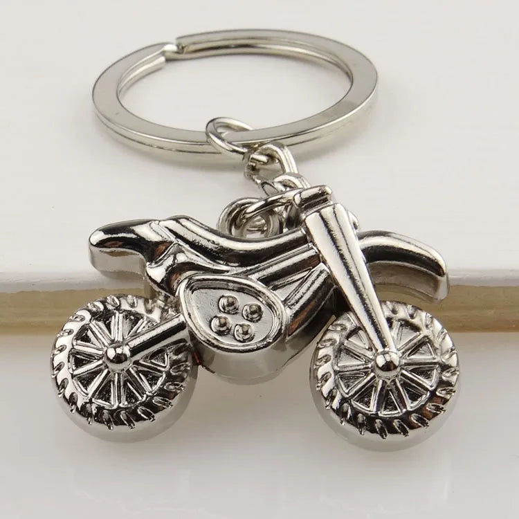 Motorcycle Metal Keychain 