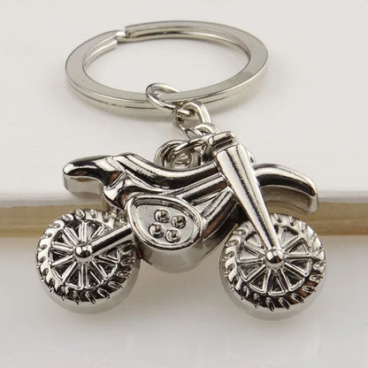 Motorcycle Metal Keychain 