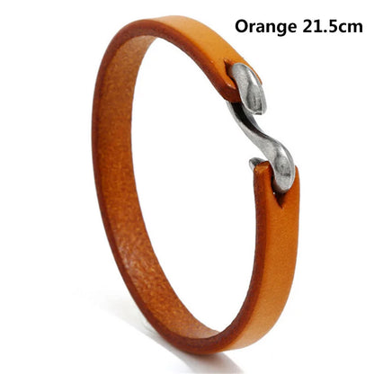 Vintage Punk Genuine Leather Bracelet 