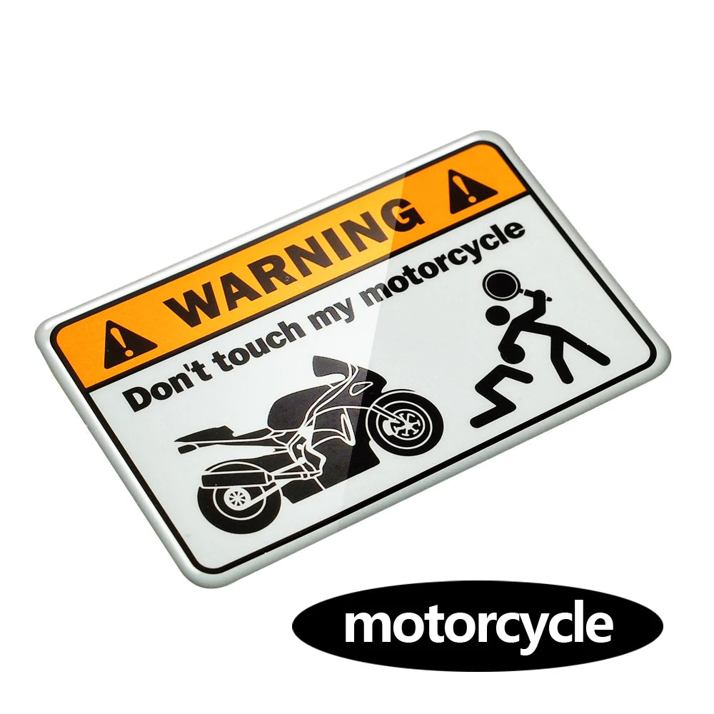 "Don't Touch My Ninja" Sticker Decal 