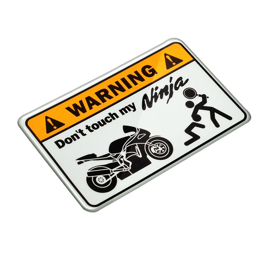 "Don't Touch My Ninja" Sticker Decal 